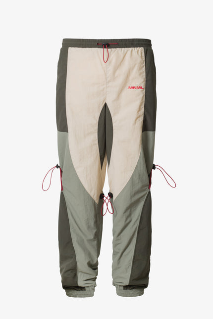 Pantalones deportivos cortavientos Active - Verde oliva