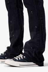 B243 Flare Denim - Black