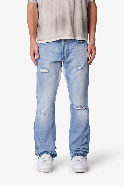 B484 Flare Denim - Light Blue