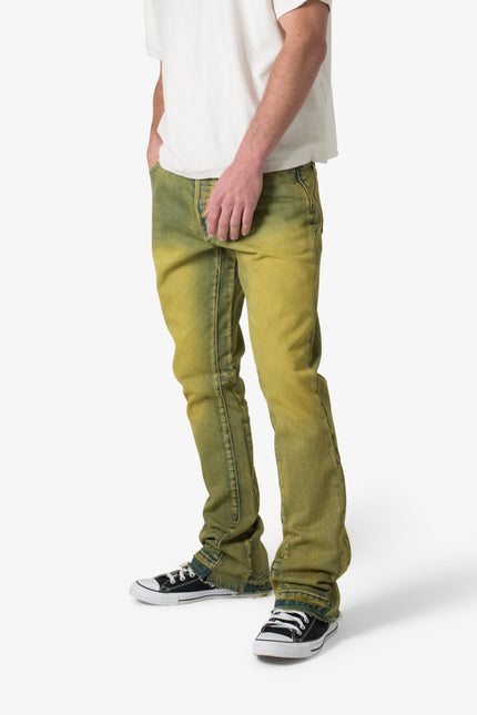 Jean évasé B540 - Olive