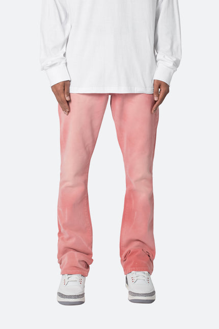 Jean évasé B593 - Rose