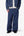 Baggy Pin Striped Denim - Rinsed Indigo
