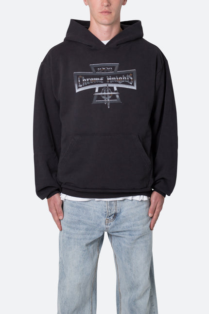 Sudadera con capucha Chrome Knights - Negro