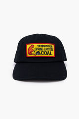 Coal Snapback Hat - Black