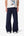 Contrast Kick Flare Sweatpants - Navy