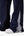 Contrast Kick Flare Sweatpants - Navy
