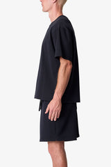 Cropped Tee - Black