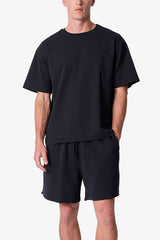Cropped Tee - Black