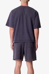 Cropped Tee - Slate