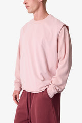Cut Off Tank - Washed Pink