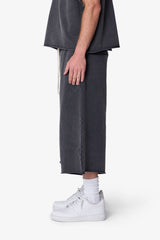 Extra Long Sweatshorts - Vintage Black