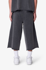Extra Long Sweatshorts - Vintage Black