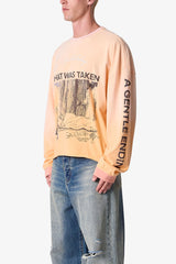 Gentle Ending L/S Tee - Orange