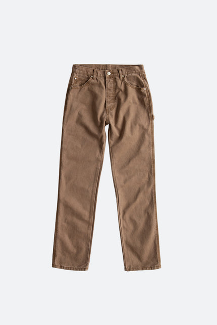 Pantalon de charpentier Good - Marron vintage 