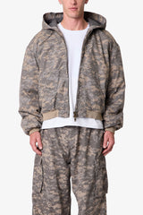 Veste à capuche - Camouflage numérique