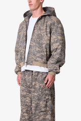 Veste à capuche - Camouflage numérique