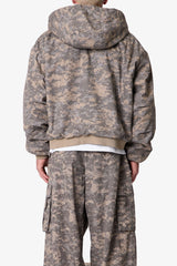 Veste à capuche - Camouflage numérique
