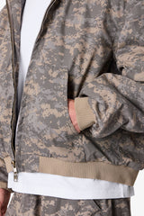 Veste à capuche - Camouflage numérique