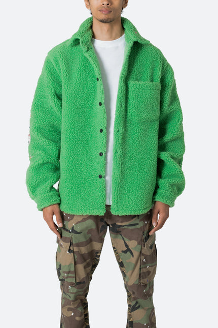 Chaqueta Jewel Sherpa - Verde
