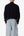 Knit Zip Up Sweater - Black