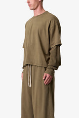 Layered Thermal L/S Tee - Olive