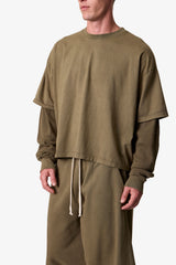Layered Thermal L/S Tee - Olive