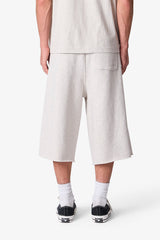 Long Sweatshorts - Oatmeal