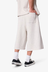 Long Sweatshorts - Oatmeal