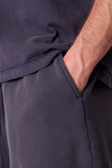 Long Sweatshorts - Slate