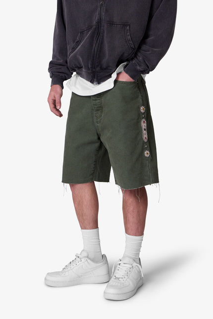 Short en toile Mojave - Olive