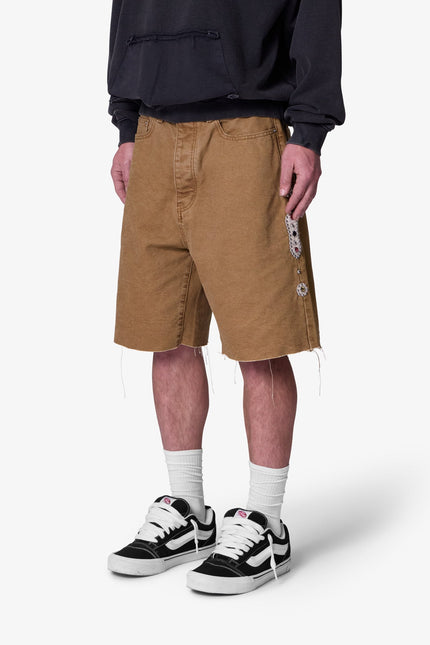 Short en toile Mojave - Beige