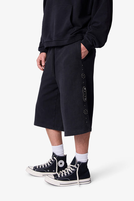 Mojave Sweatshorts - Washed Black