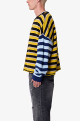 Multi Stripe Knit Sweater - Multi