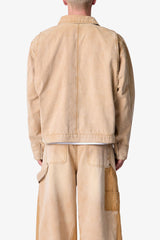 Reworked Jacket - Washed Khaki