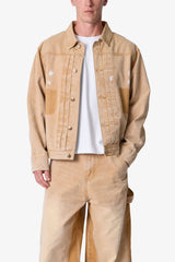 Reworked Jacket - Washed Khaki