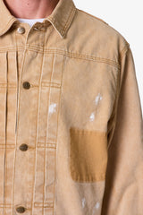 Reworked Jacket - Washed Khaki