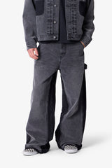 Reworked Pants - Washed Black