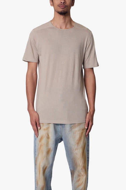 T-shirt à col rond transparent - Os