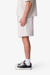 Short Sweatshorts - Oatmeal