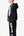 Skeleton Zip Up Hoodie - Washed Black