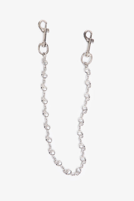 Skull Wallet Chain - Silver