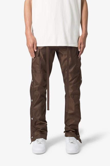 Pantalon cargo Snap Zipper II - Marron