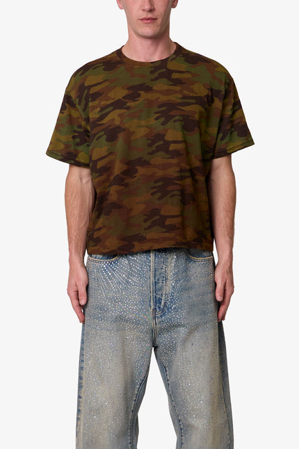T-shirt effet chiné - Camouflage