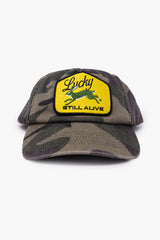 Still Alive Snapback Hat - Camo