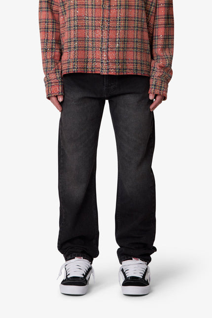 Denim droit - Noir western