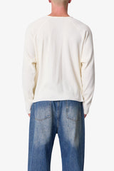 Thermal Henley L/S Tee - Off White
