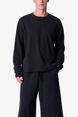 Thermal Long Sleeve Tee - Black