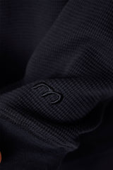 Thermal Long Sleeve Tee - Black