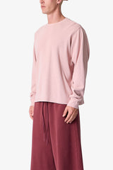 Thermal Long Sleeve Tee - Washed Pink