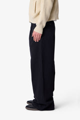 Twill Barrel Trouser - Black